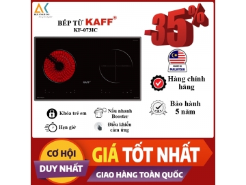 Bếp Kính Âm 2 Vùng Nấu 1 Từ 1 Hồng Ngoại KAFF KF - FL105 IC